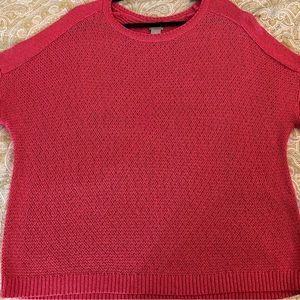 Chicos Size 4 (US 20/XXL) Open Weave Sweater